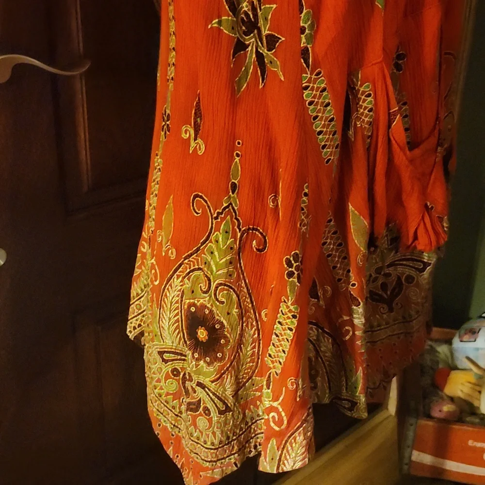 BELMA  NY Sleeveless  Floral Design Top Large - Picture 6 of 16